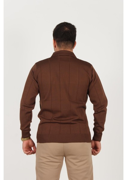 708 Geniş Çizgili Kazak indirimleri