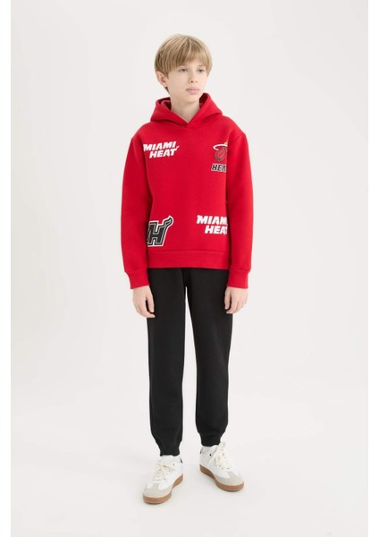 Erkek Çocuk NBA Miami Heat Kapüşonlu Sweatshirt D8002A824WN