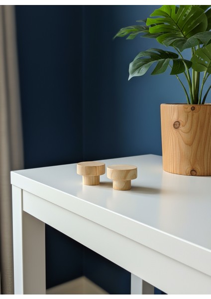 Çam Mantar Lüks Country Mutfak Dolap Kulpu Ahşap Kulp modelleri