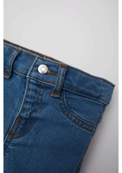 Erkek Bebek Düz Paça Basic Düz Jean Pantolon B6744A525SP