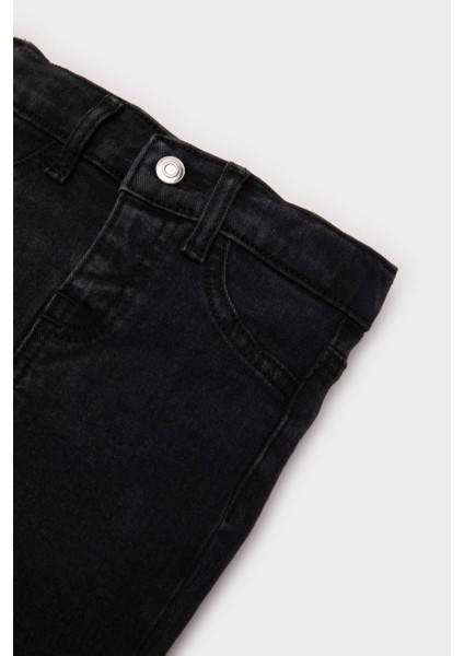 Erkek Bebek Düz Paça Jean Pantolon B6744A525SP