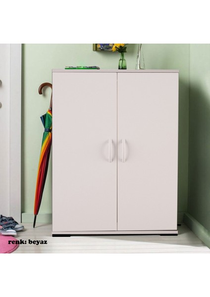 Ayakkabılık Iki Kapaklı Ayakkabı Dolabı Çok Amaçlı Dolap Mutfak Dolabı Ofis Dolabı