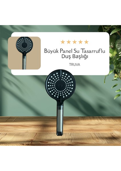 5 Adet Yedek Filtreli Su Tasarruflu Kireç Önleyici Özellikli Yüksek Basınçlı Duş Başlığı(su yumuşatıcı özelliğine sahip) fiyatları