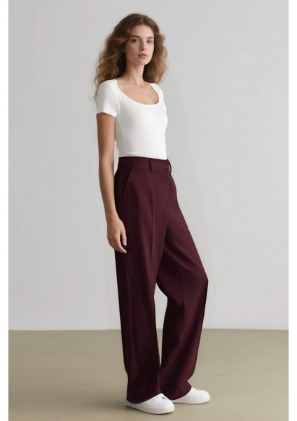 Sorbe x DeFacto Carrot Fit Pantolon Havuç Kesim Normal Bel Düz Paça Cepli D9926Ax24AU