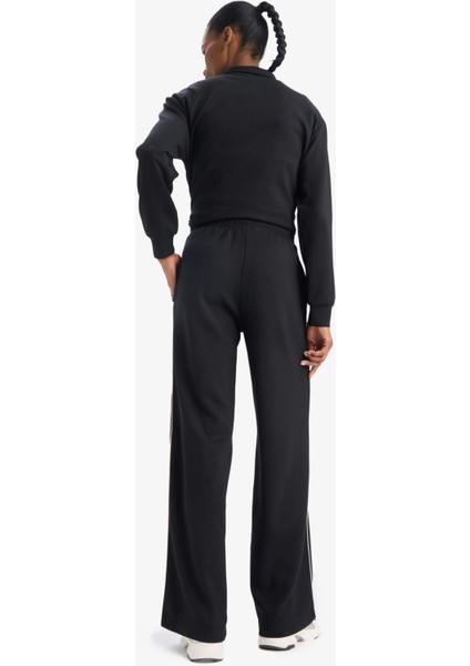 Fit Wide Leg Geniş Paça Cepli Standart Boy Modal Soft Touch Pantolon