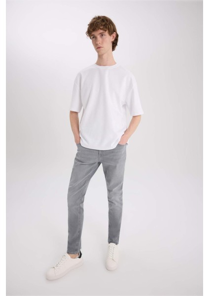 Pedro Slim Fit Dar Kalıp Normal Bel Dar Paça Jean Pantolon D9782AX25SP