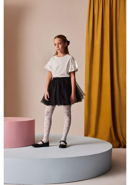 Kız Çocuk Beli Lastikli Tütü Etek E0644A825SM