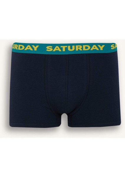 Regular Fit 3'lü Boxer D9873AX25SP