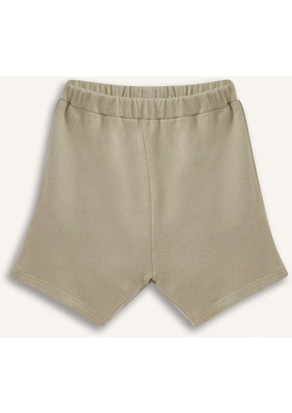Erkek Bebek 2'li Takım Kısa Kollu Baskılı Tişört Beli Lastikli Şort E1145A525SM