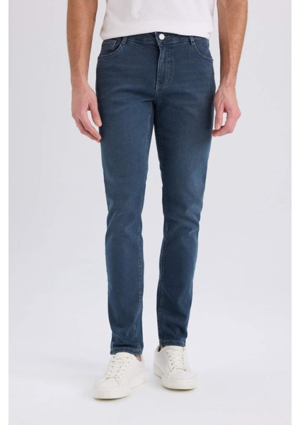 Pedro Slim Fit Dar Kalıp Normal Bel Dar Paça Jean Pantolon B3622AX25SP