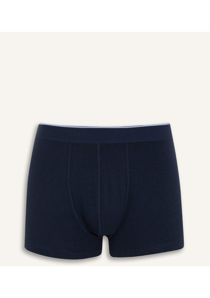 Regular Fit Kareli 3'lü Boxer D9878AX25SP