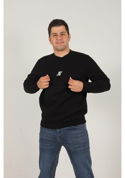 5012 Şardonlu Üç Iplik O Yaka Sweat fiyatları