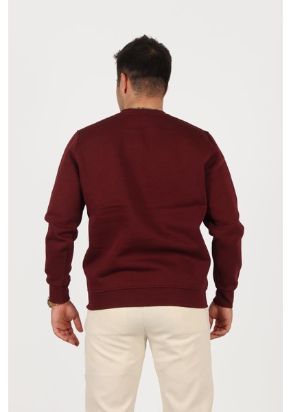 5012 Şardonlu Üç Iplik O Yaka Sweat modelleri