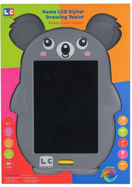 LC-31072 Koala Çizim Tableti 8.5 Inç -Lets Be Child