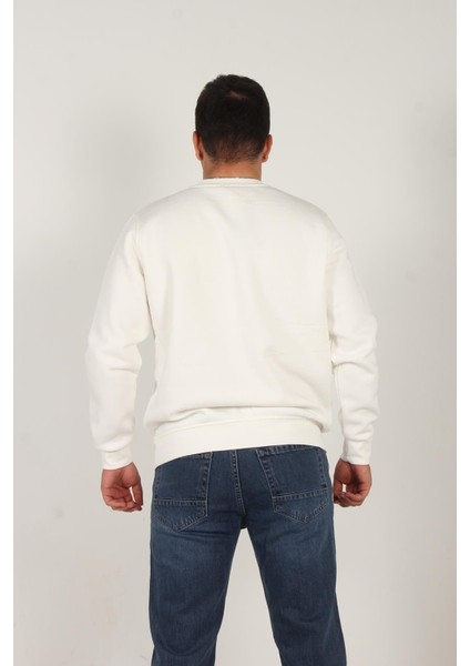 5012 Şardonlu Üç Iplik O Yaka Sweat modelleri