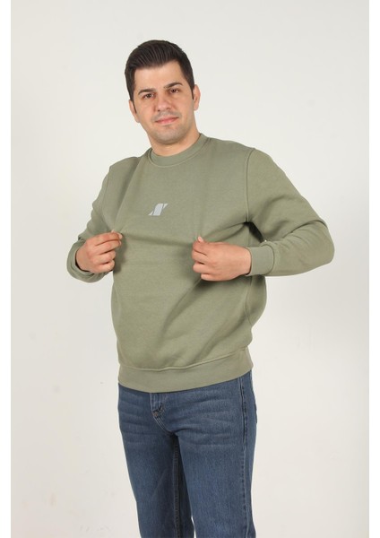 5012 Şardonlu Üç Iplik O Yaka Sweat fiyatları