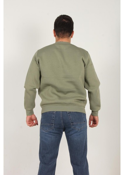 5012 Şardonlu Üç Iplik O Yaka Sweat modelleri