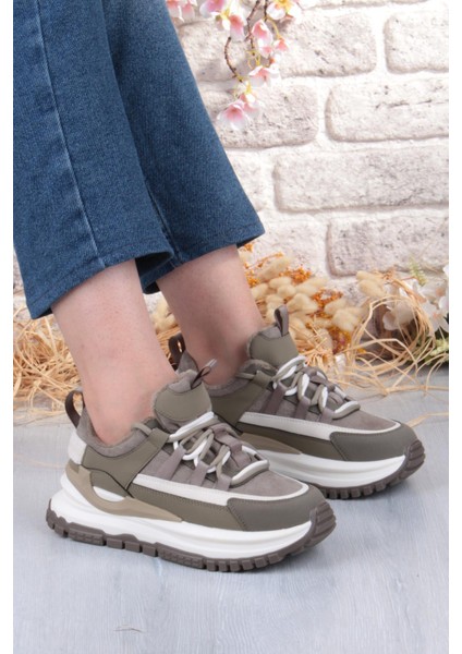 Mask Rahat Hafif Kalın Taban Kadın Sneaker Ayakkabı