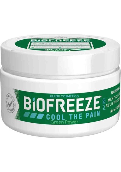 Biofreeze Ağrı Giderici Krem 150 ml - Biofreeze Green Power 150 ml Tüm Agrillarinz Için fiyatları