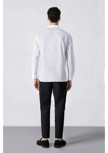 Relax Fit Rahat Kesim Yazlık Pantolon Kargo Cepli Düz Paça D5967AX25SP