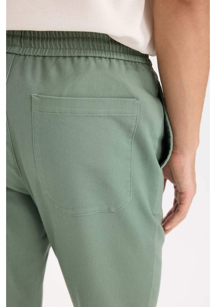 Yazlık Jogger Pantolon Beli Bağcıklı Cepli D5966AX25SP