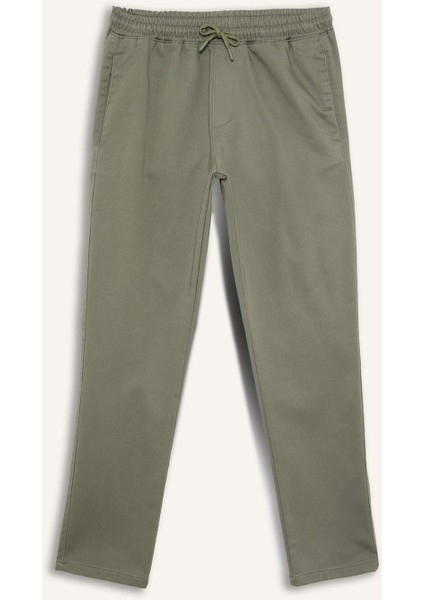 Yazlık Jogger Pantolon Beli Bağcıklı Cepli D5966AX25SP