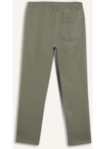 Yazlık Jogger Pantolon Beli Bağcıklı Cepli D5966AX25SP