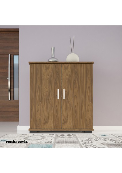 Ayakkabılık Iki Kapaklı Ayakkabı Dolabı Çok Amaçlı Dolap Mutfak Dolabı Ofis Dolabı