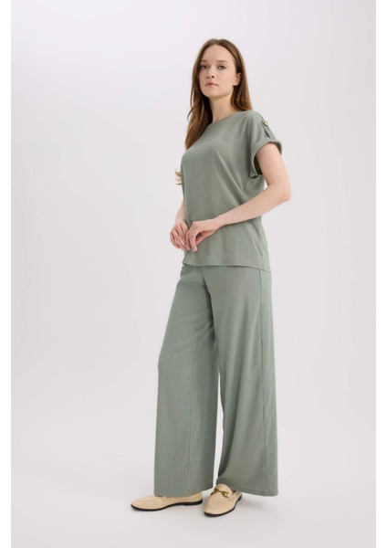 Straight Fit Düz Paça Pantolon E0327AX25SP
