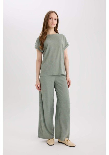 Straight Fit Düz Paça Pantolon E0327AX25SP