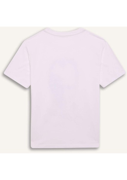 Erkek Çocuk Bisiklet Yaka Atatürk Baskılı Kısa Kollu Tişört B6938A825SM