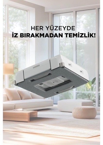 Hutt Cam Temizleme Robotu Bezi 4lü Set A1 Uyumlu Mikro Fiber Yedek Bezi modelleri