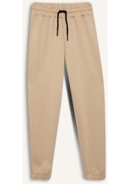 Kız Çocuk Beli Lastikli Cepli Jogger Eşofman Altı D9622A825SM