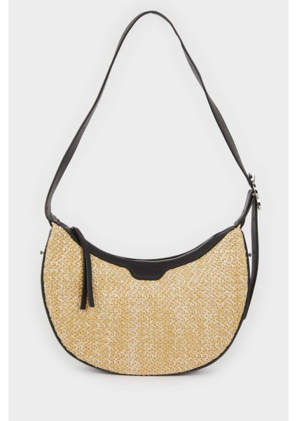 Kadın Hasır Omuz Çantası E1406AXNS