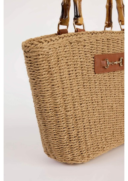 Kadın Hasır Omuz Çantası E1373AXNS