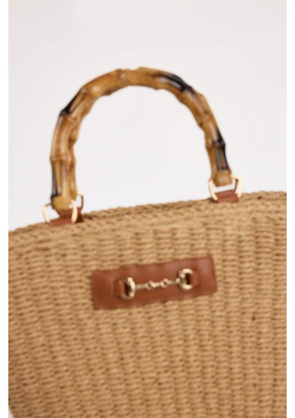 Kadın Hasır Omuz Çantası E1373AXNS