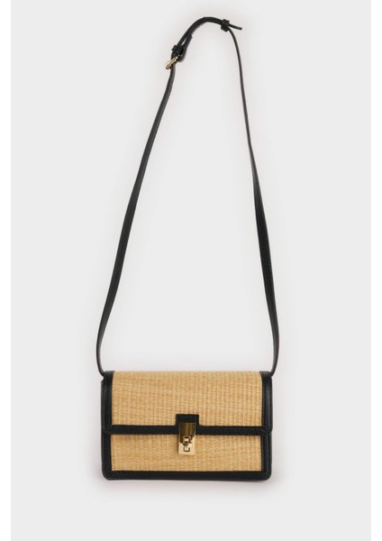 Kadın Hasır Omuz Çantası E1400AXNS