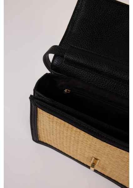 Kadın Hasır Omuz Çantası E1400AXNS