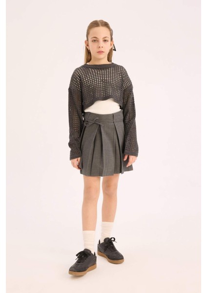 Kız Çocuk Pileli Etek D9341A825SP