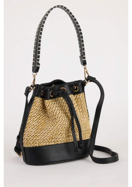 Kadın Hasır Omuz Çantası E1401AXNS