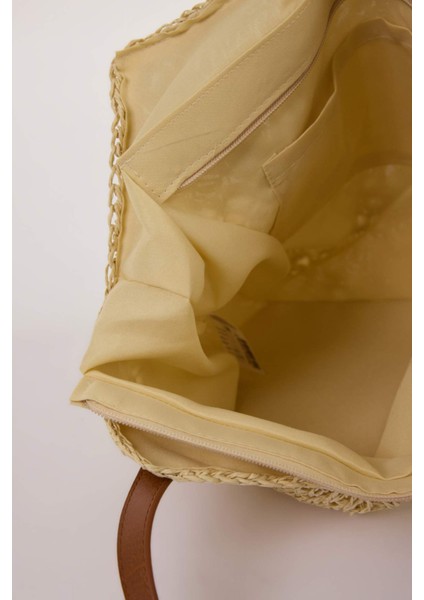 Kadın Hasır Omuz Çantası E1412AXNS