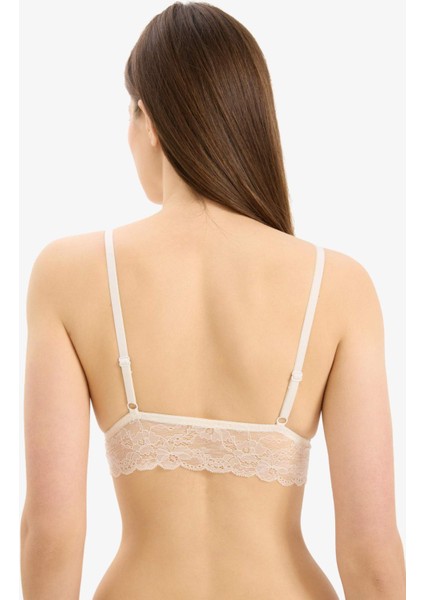 Dantelli Kaplı Pedli Bralet-Fall in Love D7843AX25SP
