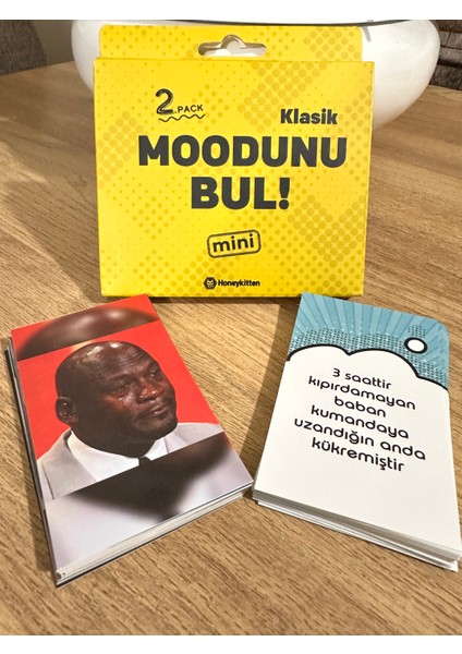 Moodunu Bul Mini Klasik Kart Oyunu 2. Paket 45 Adet Kart fiyatları
