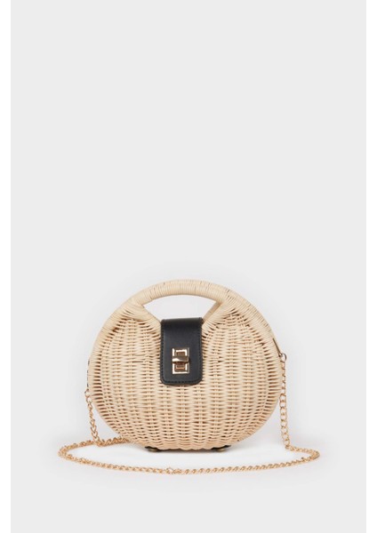 Kadın Hasır Omuz Çantası E1508AXNS