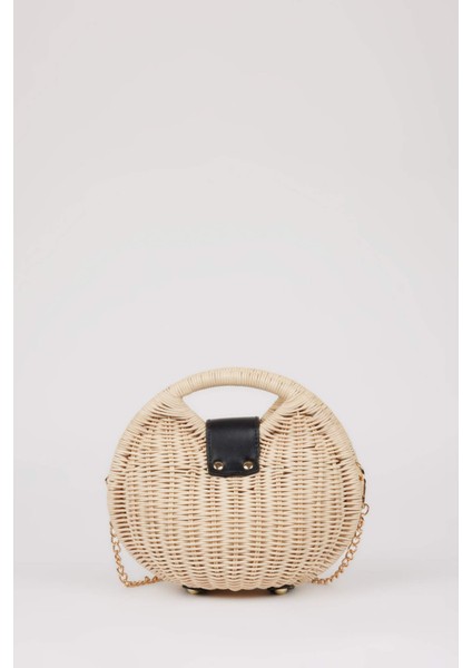 Kadın Hasır Omuz Çantası E1508AXNS