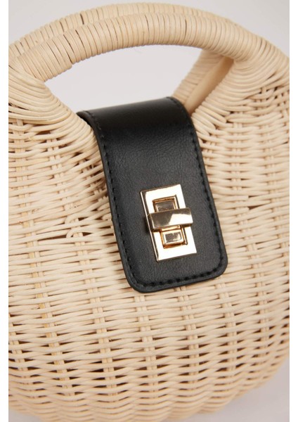 Kadın Hasır Omuz Çantası E1508AXNS