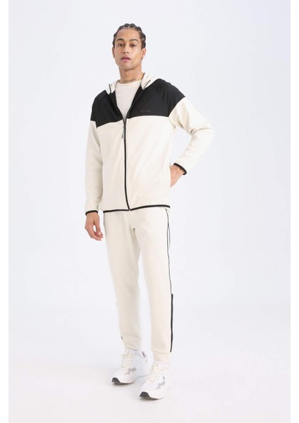 Sporcu Standart Fit Jogger Eşofman Altı İçi Yumuşak Tüylü Skuba Dalgıç Kumaş B4537AX25SP