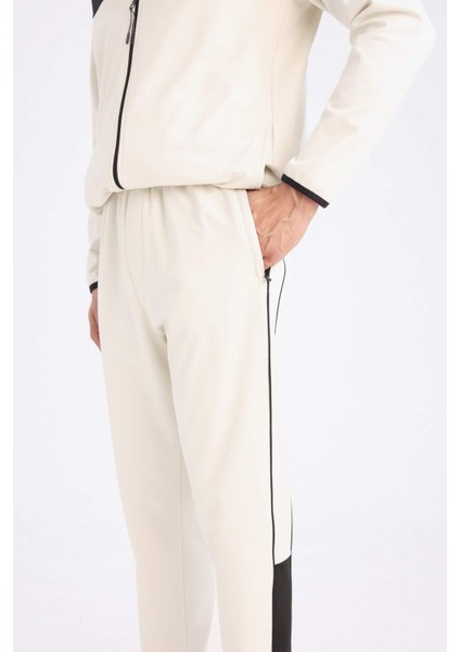 Sporcu Standart Fit Jogger Eşofman Altı İçi Yumuşak Tüylü Skuba Dalgıç Kumaş B4537AX25SP