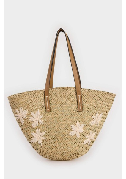 Kadın Hasır Omuz Çantası E1500axns