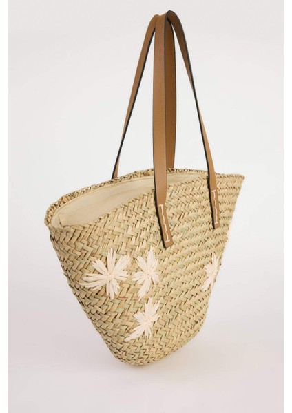 Kadın Hasır Omuz Çantası E1500axns